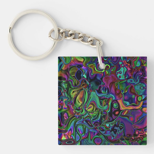 Brain Melt  Key Ring (Front)