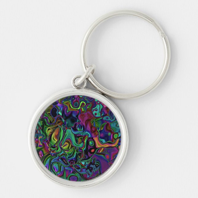 Brain Melt  Keychain (Front)