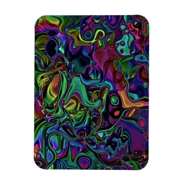 Brain Melt  Magnet (Vertical)