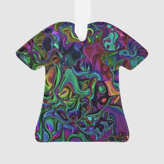 Brain Melt  Ornament (Front)