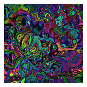Brain Melt  Photo Print