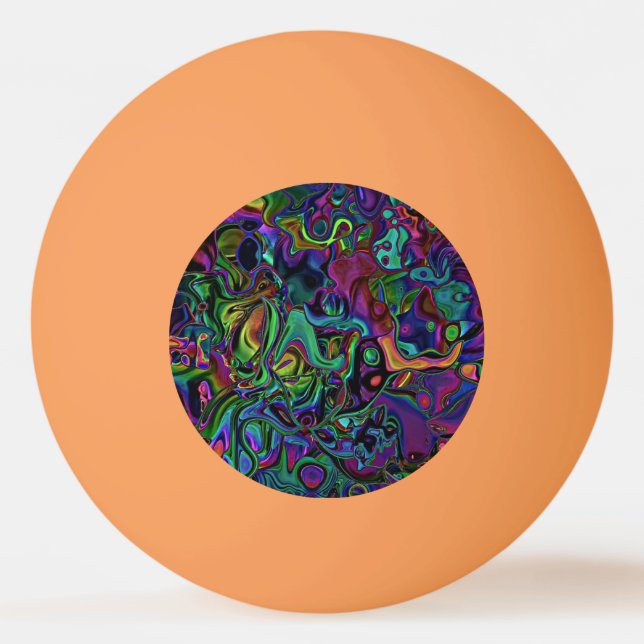 Brain Melt  Ping Pong Ball (Front)