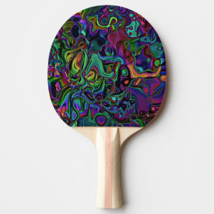 Brain Melt Ping Pong Paddle