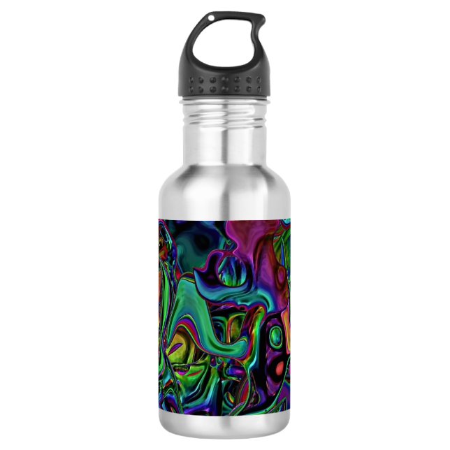 Brain Melt  Stainless Steel Water Bottle (Front)