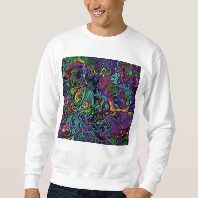 Brain Melt  Sweatshirt (Front)