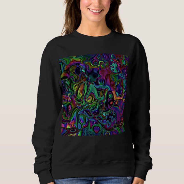 Brain Melt  Sweatshirt (Front)