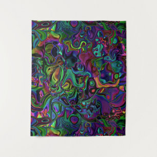 Brain Melt Tapestry
