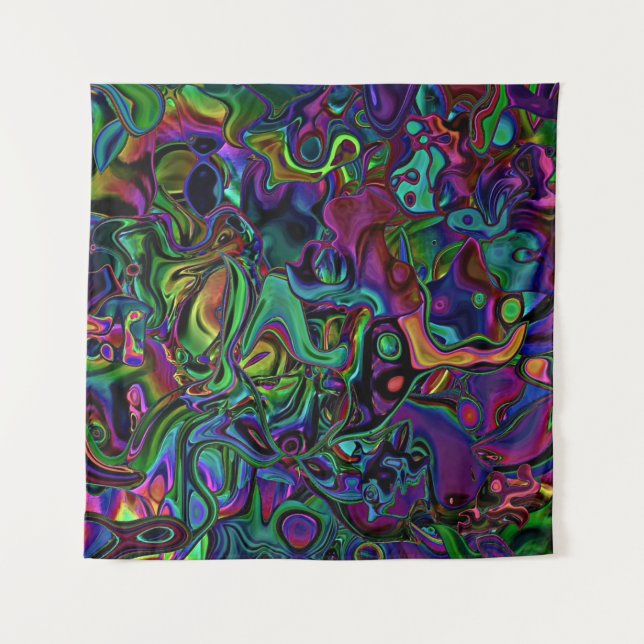 Brain Melt  Tapestry (Front)