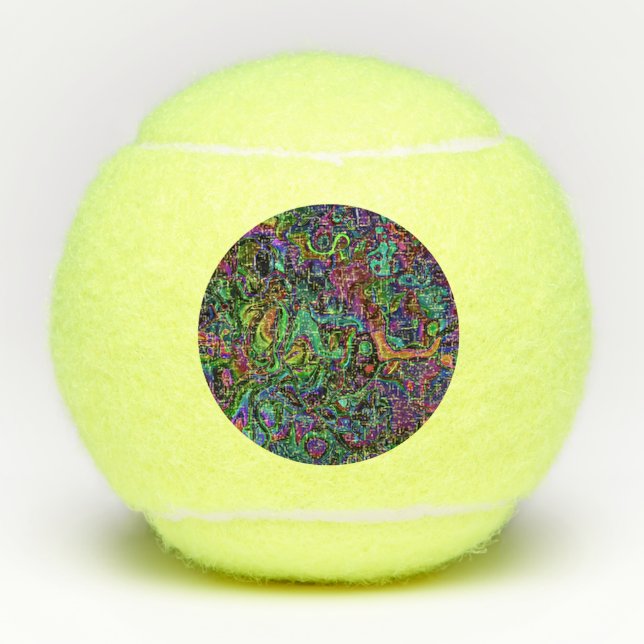 Brain Melt  Tennis Balls (Front)