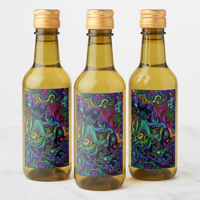 Brain Melt  Wine Label (Bottles)