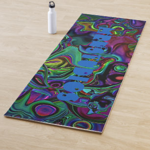 Brain Melt  Yoga Mat