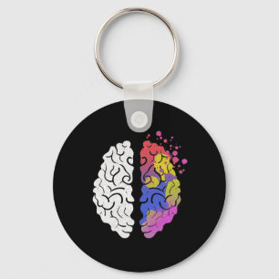 Brain Mental Health Awareness Depression Disease S Key Ring