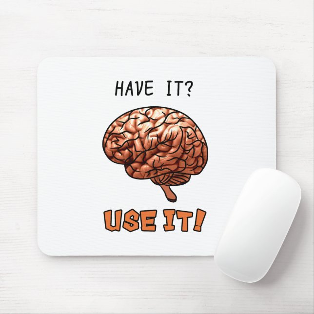 Brain Mouse Mat (With Mouse)