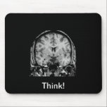 Brain MRI, coronal slice Mouse Mat<br><div class="desc">Coronal image of human brain</div>