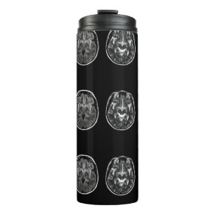 Brain mri scan thermal tumbler