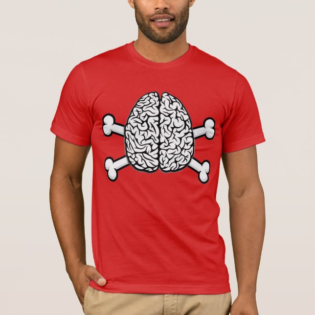 Brain n Crossbones T-Shirt (Front)