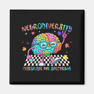 Brain Neurodiversity Celebrate The Spectrum Autism Magnet