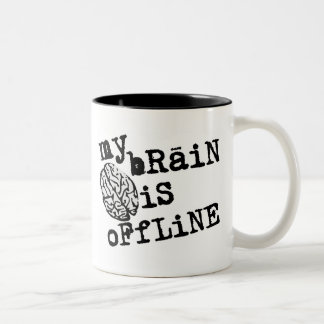 Brain Offline Mug