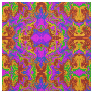 Brain porridge in abstract  fabric