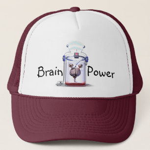 Brain Power Trucker Hat