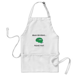 "BRAIN REWIRING" apron