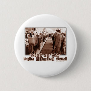 Brain Rotting Fun! 6 Cm Round Badge