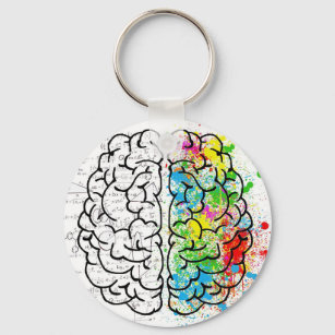 brain series key ring