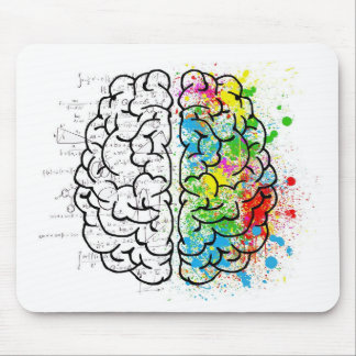 brain series mouse mat