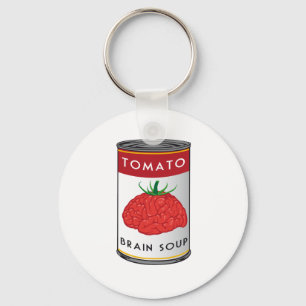 brain soup key ring