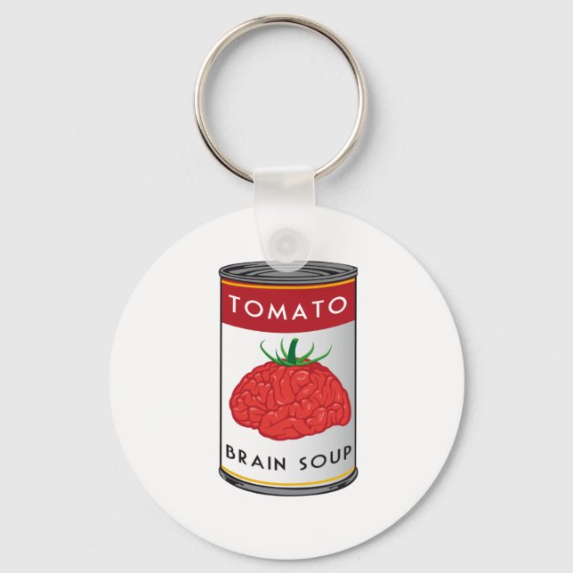 brain soup key ring (Front)