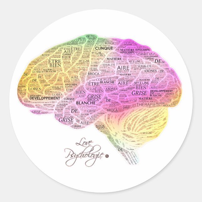 Brain Sticker (Front)