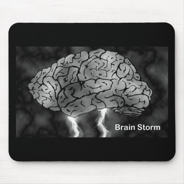 Brain Storm Mouse Mat (Front)