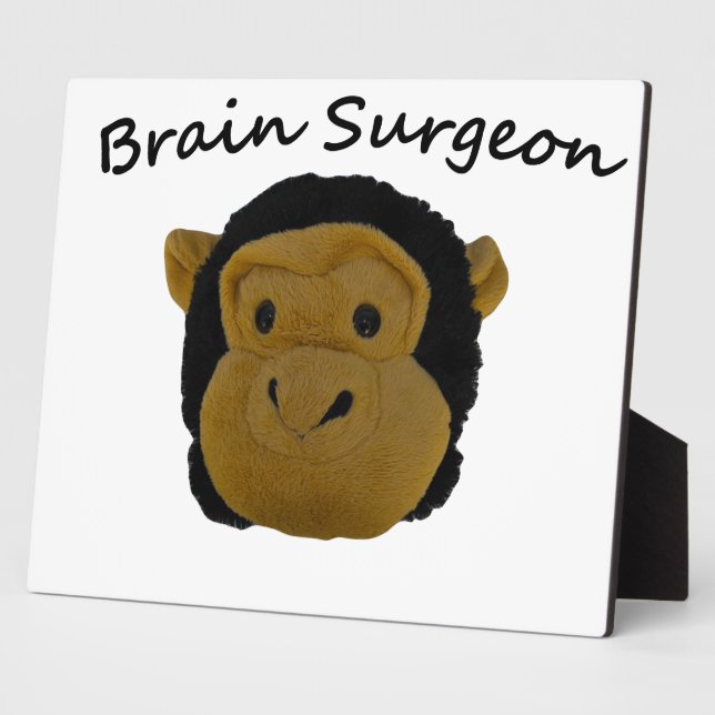 Brain Surgeon Funny Gifts for work  Mates Plaque (Side)