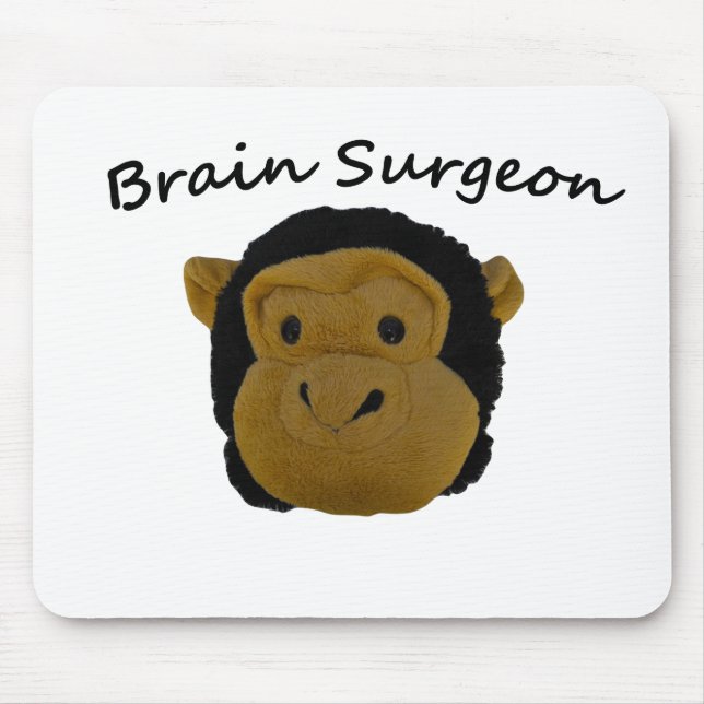 Brain Surgeon Mouse Mat (Front)