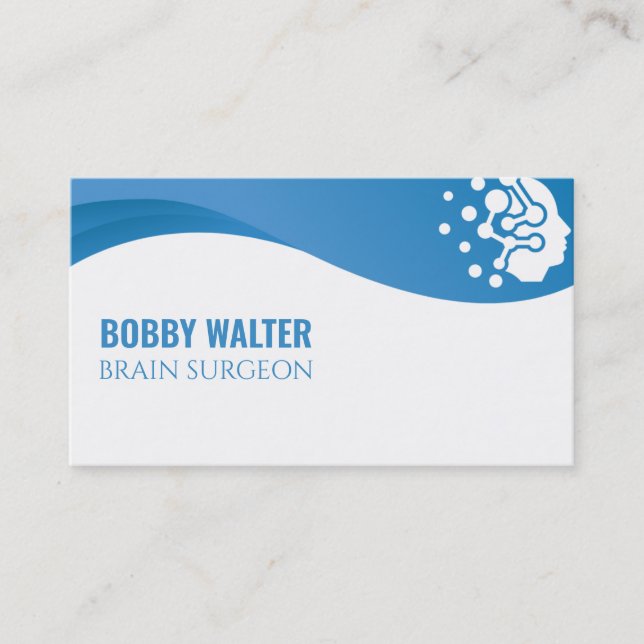 Brain Surgeon , Psychologist  Business Card (Front)