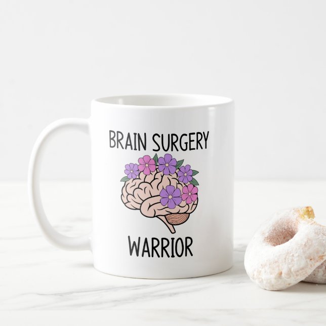 Brain surgery coffee mug (With Donut)