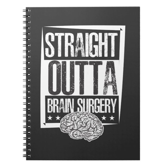 Brain Surgery Survivor Post Tumor Recovery Notebook (Front)