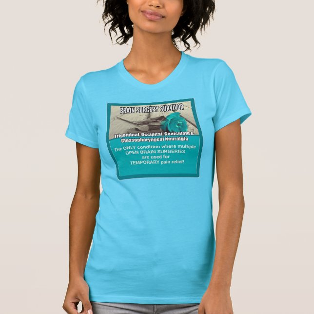 Brain Surgery Survivor Tshirt (Front)