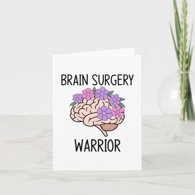 Brain surgery warrior card (Front)