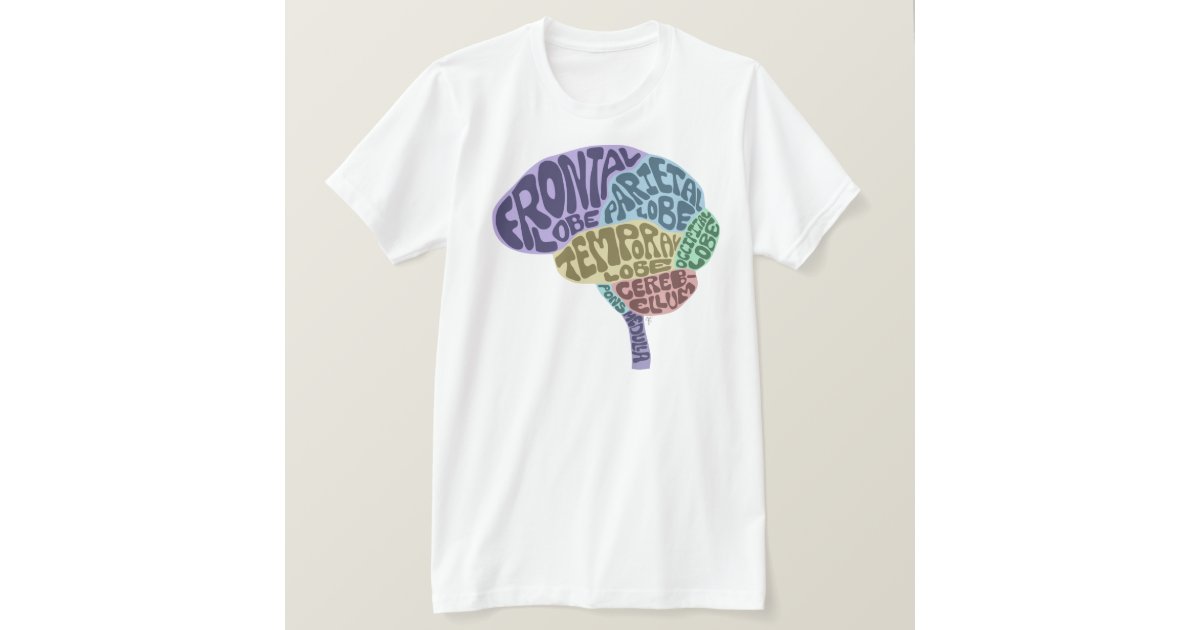Brain T-Shirt | Zazzle