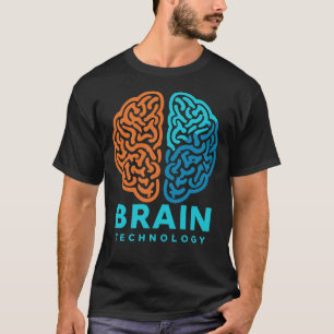 Brain Technology - Split Hemispheres Mind T-Shirt