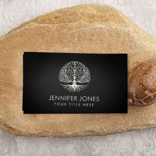 Brain Tree of life - Mother of pearl Business Card