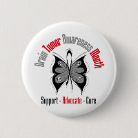 Brain Tumor Awareness Month Butterfly