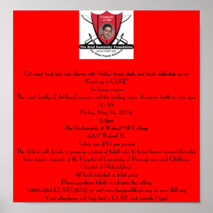 Brain Tumor Benefit Poster