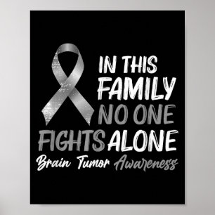 Brain Tumour Awareness - Brain Cancer Support Poster