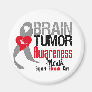 Brain Tumour Awareness Month Magnet