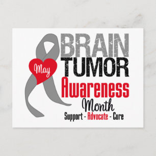 Brain Tumour Awareness Month Postcard