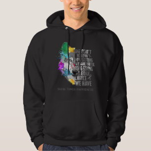 Brain Tumour Awareness Ribbon Support Gifts Hoodie