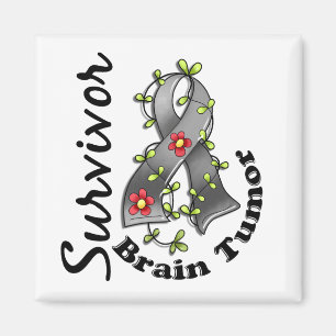 Brain Tumour Survivor 15 Magnet