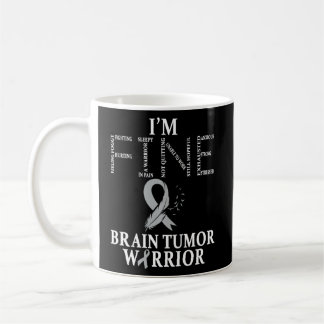 Brain Tumour Warrior I'm Fine Coffee Mug
